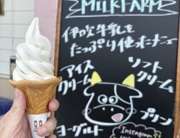 非公認ソフトクリーム研究家、伊吹へ行く