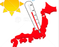 ついに来ました、酷暑日
